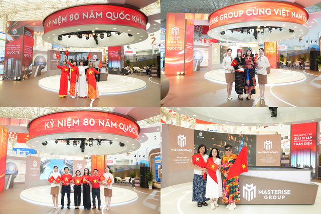 Masterise Group ghi dấu ấn tại Triển lãm Thành tựu Đất nước 2025 - Ảnh 1