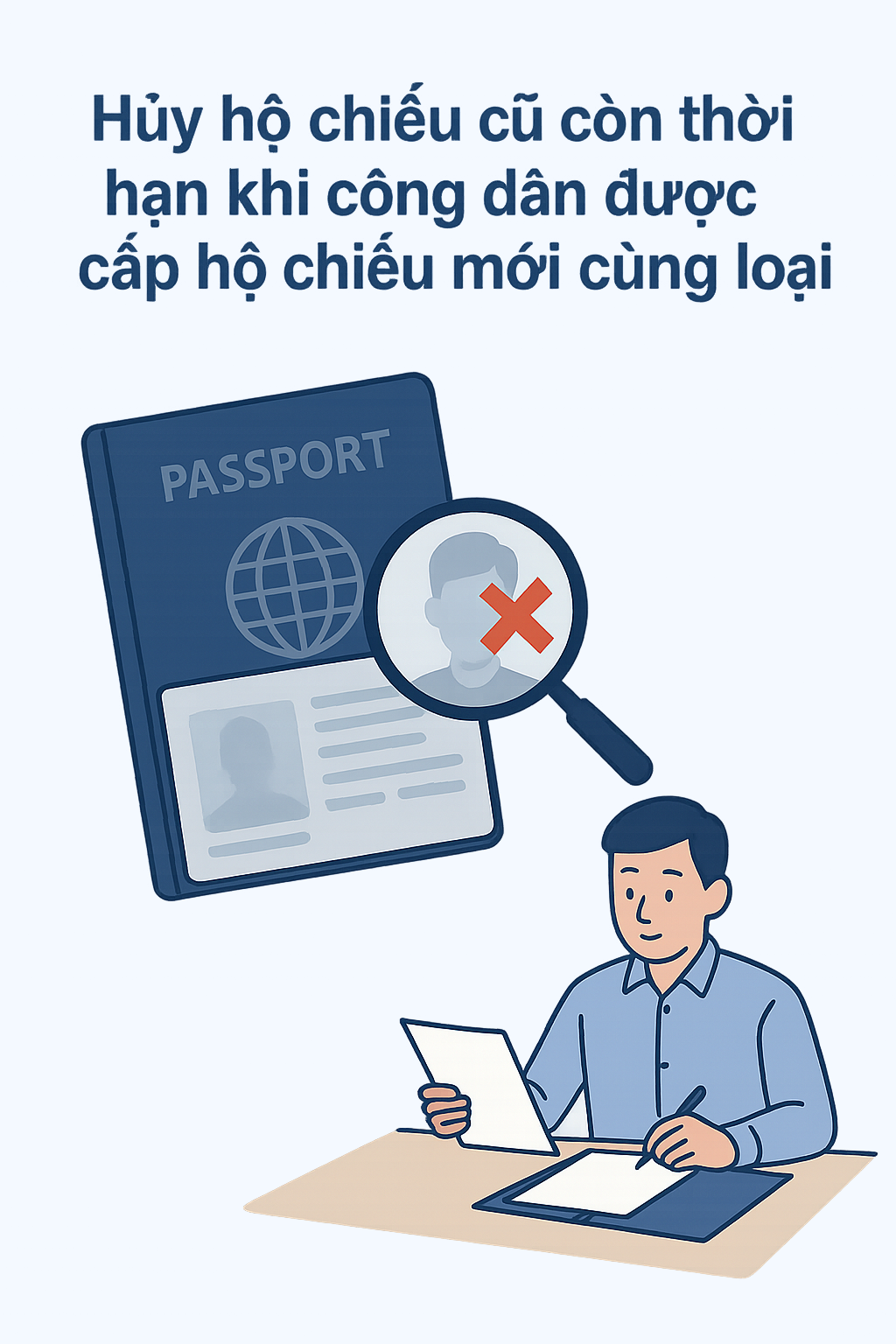 Bộ Công an đề xuất thêm 3 trường hợp mới bị thu hồi, hủy giá trị hộ chiếu - Ảnh 1