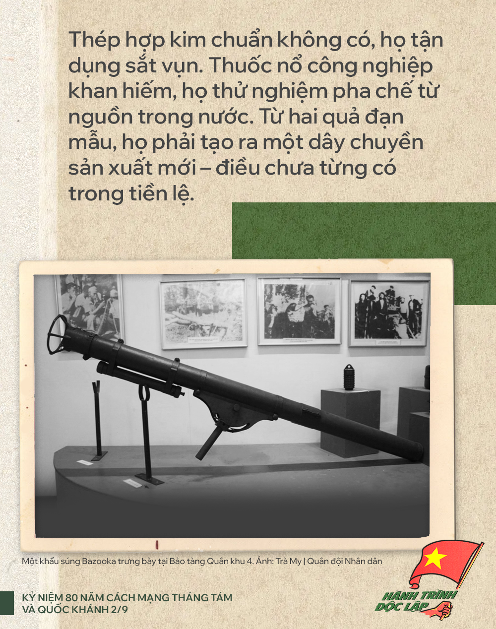 Manh mối từ khẩu bazooka, 2 quả đạn và kỳ tích vũ khí “Made by Vietnam” bắn cháy xe tăng Pháp - Ảnh 4