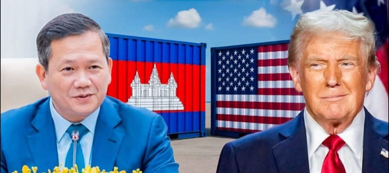 Thủ tướng Campuchia cảm ơn Tổng thống Mỹ vì mức thuế mới - Ảnh 1
