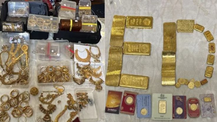 Đột kích tư gia viên chức quy hoạch đô thị lương tháng chưa đến 26 triệu, tịch thu núi tiền mặt 25,5 tỷ, vàng bạc và kim cương trị giá 69 tỷ đồng - Ảnh 1