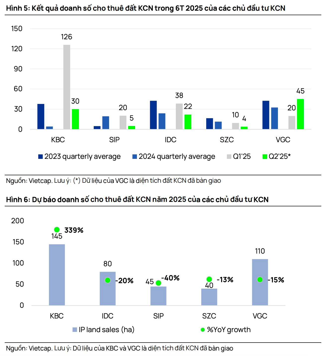 Tiết lộ tình hình cho thuê đất của các 'ông lớn' bất động sản KCN trong 6T2025: Thuế quan Mỹ có cản trở tăng trưởng? - Ảnh 2