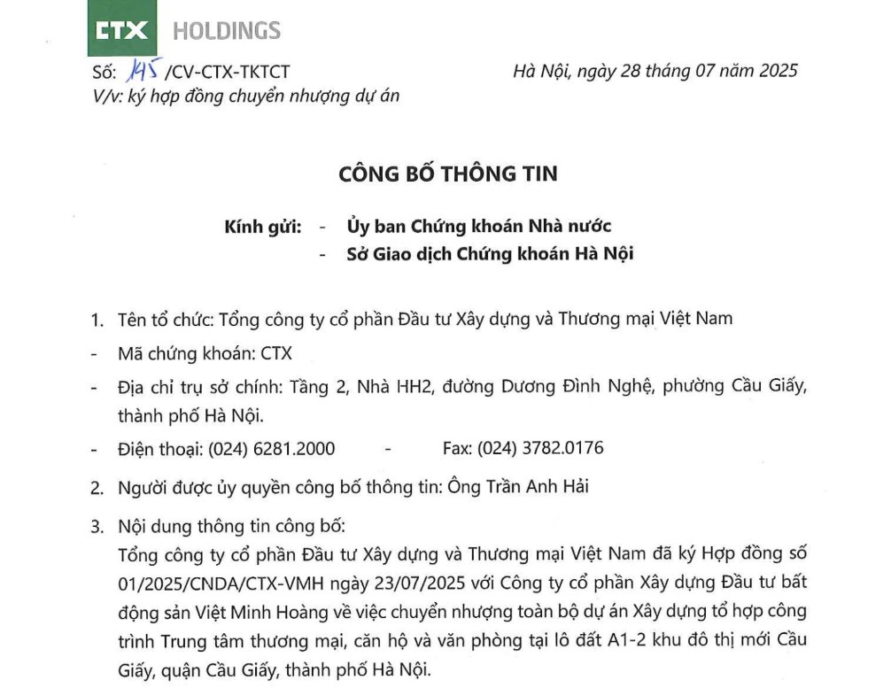 Dự án tại Khu đất vàng 3 mặt tiền ở Hà Nội có chủ mới, tập đoàn bất động sản hàng đầu Việt Nam xuất hiện - Ảnh 1