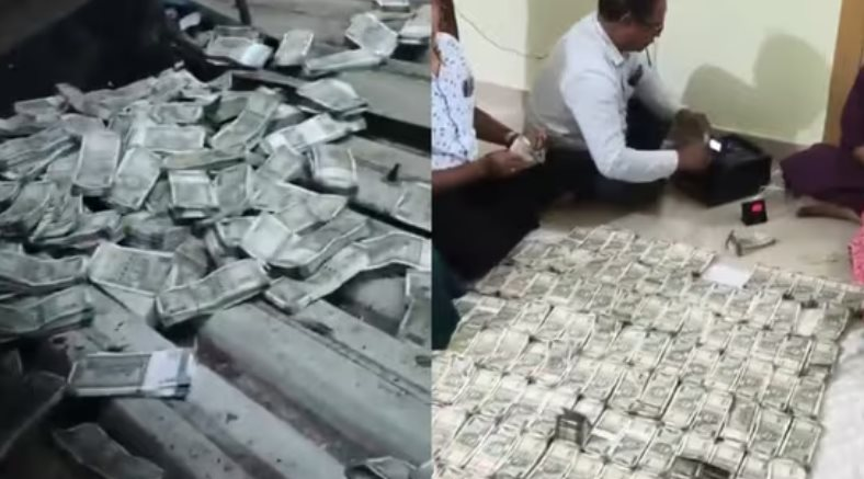 Đột kích nhà kỹ sư hạ tầng nông thôn lương 600.000 đồng/tháng sắp nghỉ hưu, tịch thu 44,8 tỷ tiền mặt chất đống như gạch, nghi phạm tung tiền qua cửa sổ để tẩu tán - Ảnh 1