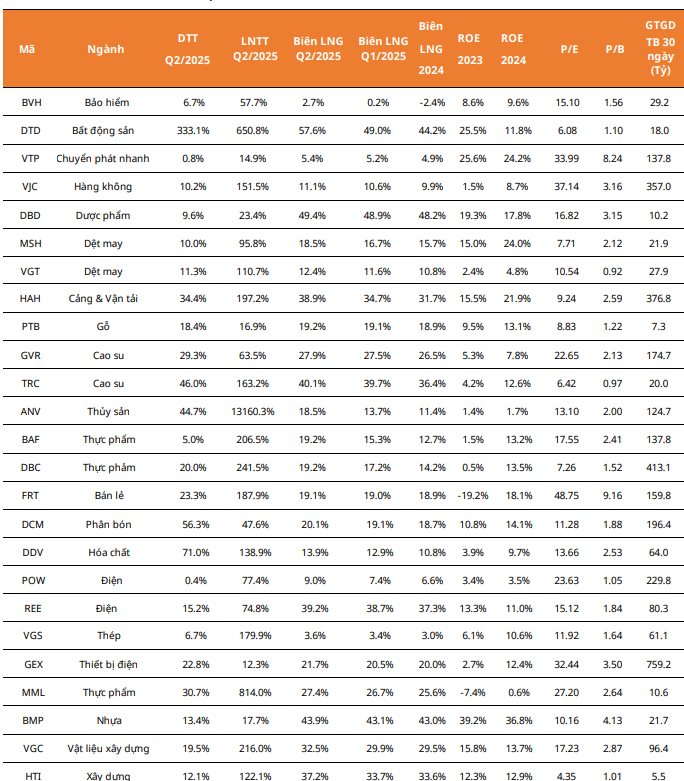 "Đãi cát tìm vàng" từ KQKD quý 2: Lộ diện loạt "siêu cổ phiếu" tiềm năng với biên lãi gộp tăng trưởng liên tục - Ảnh 2