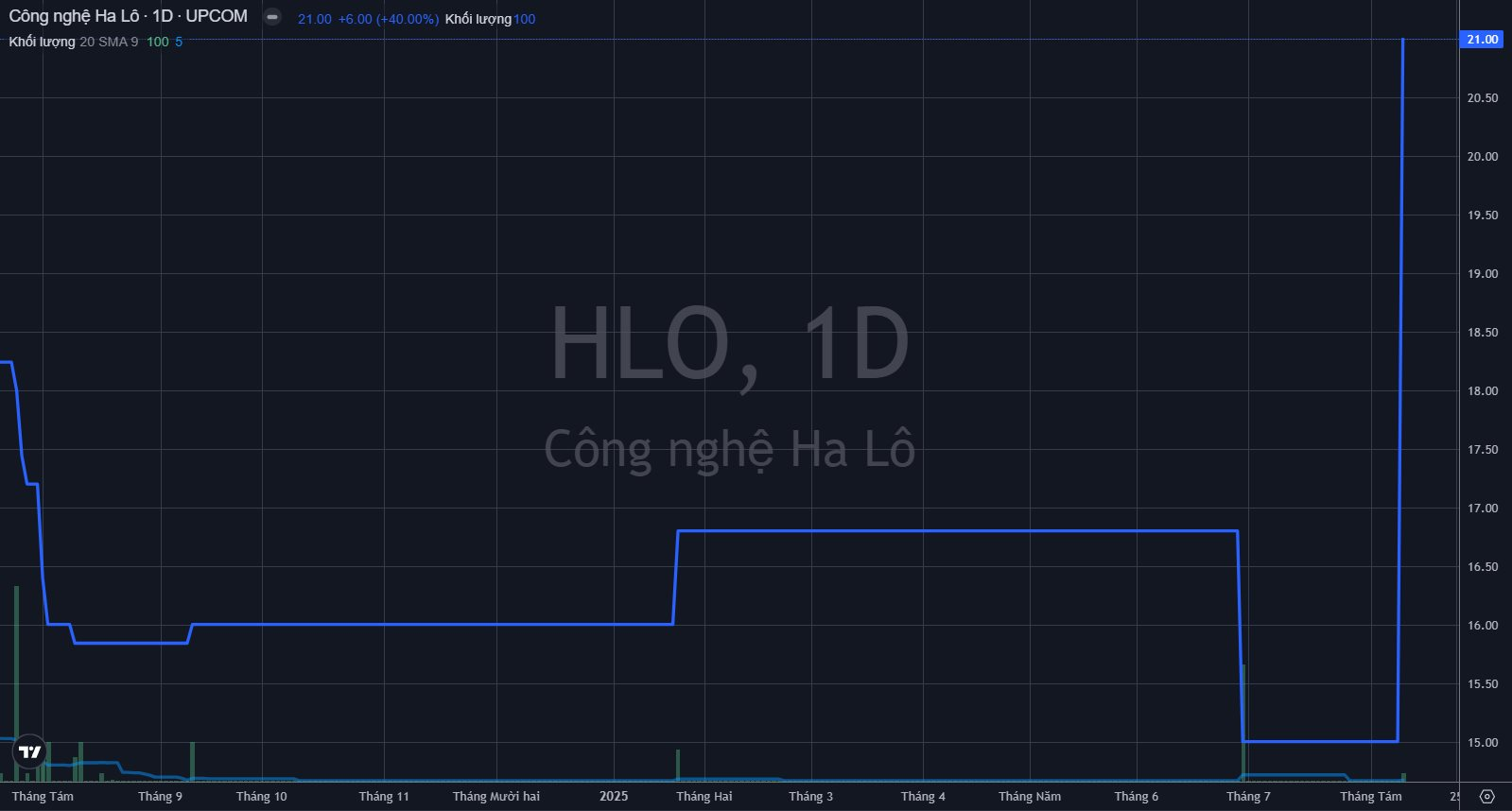 Một cổ phiếu bất ngờ tăng sốc 40% trong 1 phiên - Ảnh 1