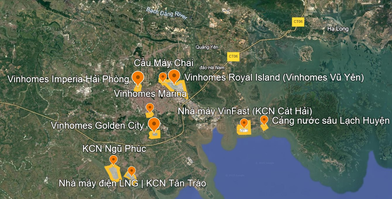 Tỷ phú Phạm Nhật Vượng "phủ sóng" Hải Phòng như thế nào với loạt dự án 8 tỷ USD từ bất động sản, công nghiệp đến logistics? - Ảnh 1