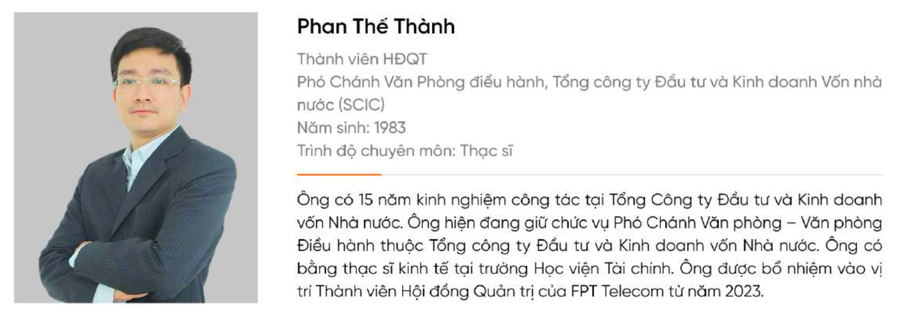 Loạt nhân sự cấp cao tại FPT Telecom từ nhiệm sau khi chuyển phần vốn Nhà nước về Bộ Công an tiếp quản - Ảnh 2