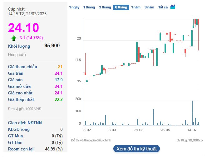 Công ty buôn xe ô tô báo lãi quý 2/2025 tăng 375%, cổ phiếu kịch trần - Ảnh 3