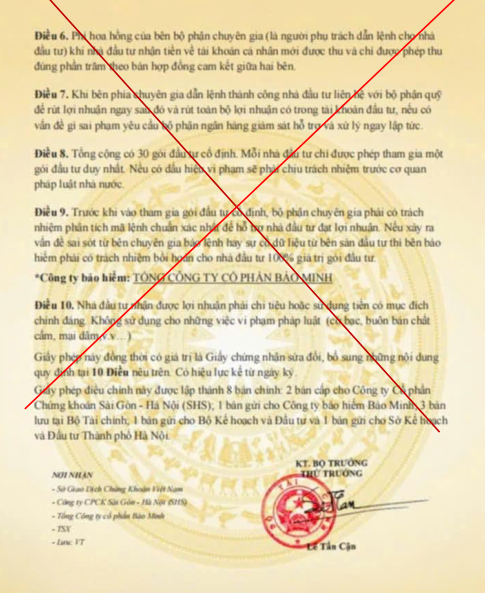 Cảnh báo giả mạo văn bản của Bộ Tài chính - Ảnh 2