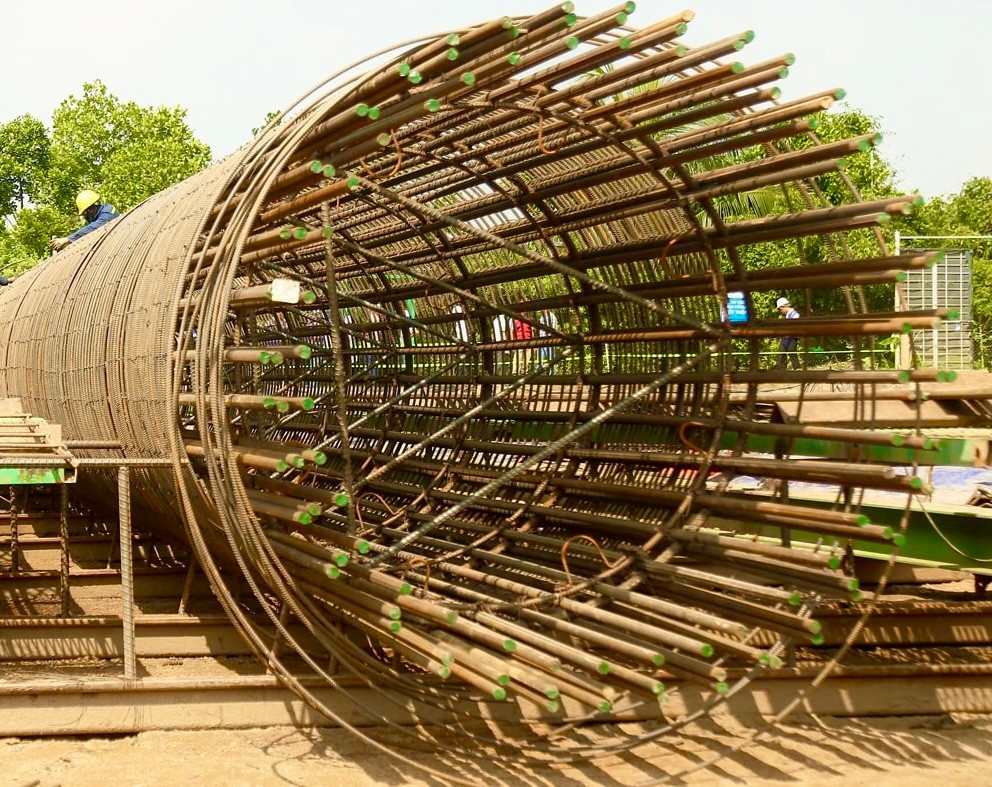 Hiện trạng dự án cầu Tứ Liên gần 20.000 tỷ đồng sau hơn 2 tháng triển khai - Ảnh 13