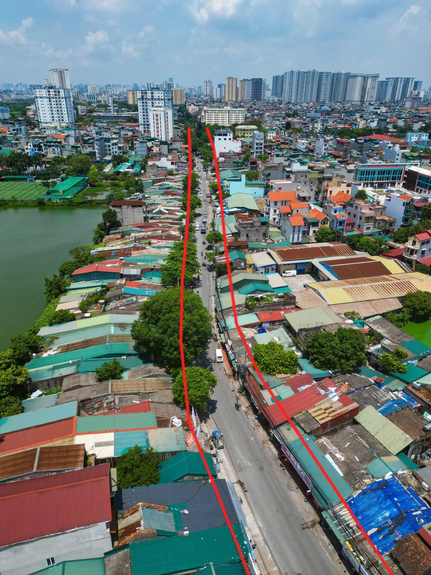 Hiện trạng tuyến đường được Hà Nội ứng trước 700 tỷ đồng để nâng cấp, mở rộng - Ảnh 1