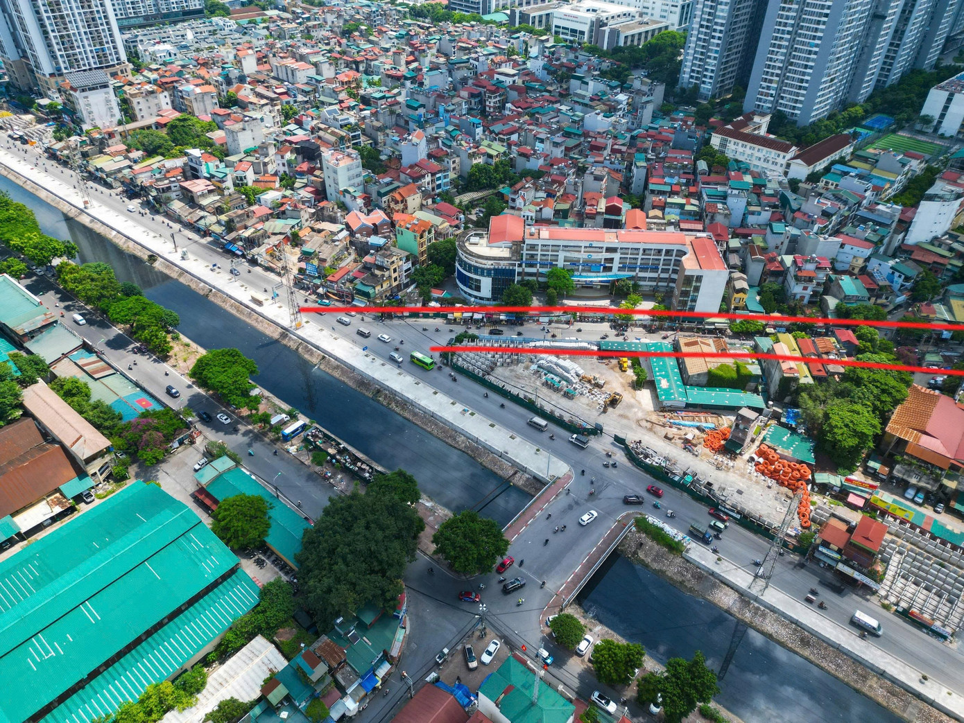 Hiện trạng tuyến đường được Hà Nội ứng trước 700 tỷ đồng để nâng cấp, mở rộng - Ảnh 3