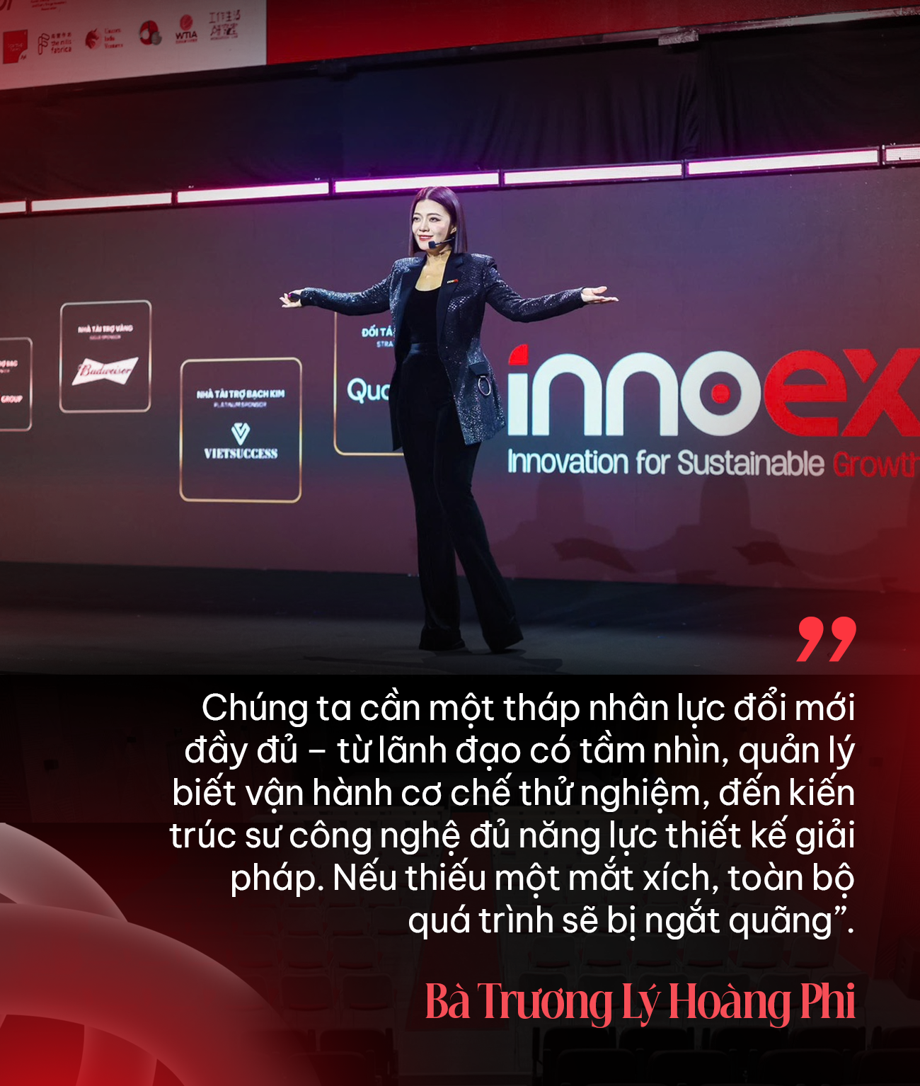 Bà Trương Lý Hoàng Phi: Đối với DN Việt, đổi mới là hành trình LEO NÚI, nếu không chịu nâng cấp sẽ mãi nhìn theo bước chân người khác! - Ảnh 4