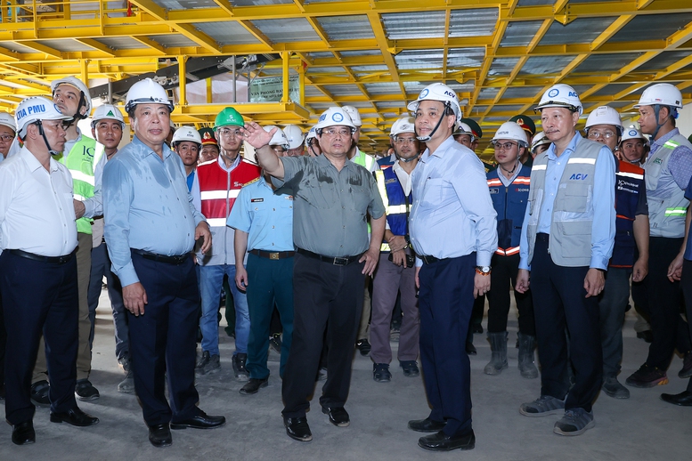 Thủ tướng lần thứ 8 kiểm tra sân bay Long Thành, yêu cầu cơ bản hoàn thành vào 19/12/2025 - Ảnh 5