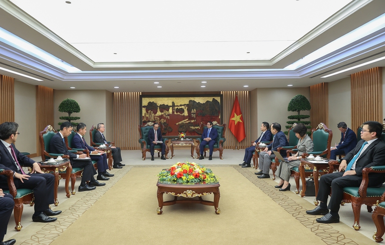 Thủ tướng đề nghị ngân hàng hàng đầu Nhật Bản và thế giới tham gia Trung tâm tài chính quốc tế tại Việt Nam - Ảnh 3