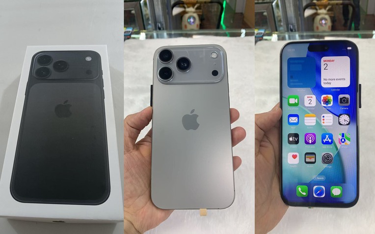 Xuất hiện iPhone 17 Pro nhái chạy Android: Thiết kế y hệt, cũng có Dynamic Island nhưng nhìn là biết hàng "đểu" - Ảnh 1