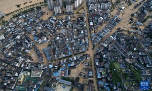 Lũ quét, sạt lở đất ở Trung Quốc, 13 thiệt mạng và 30 người mất tích - Ảnh 3