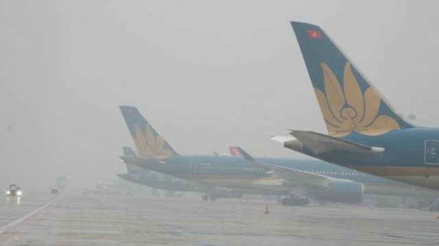Vietnam Airlines điều chỉnh một loạt chuyến bay vì bão Wipha - Ảnh 1