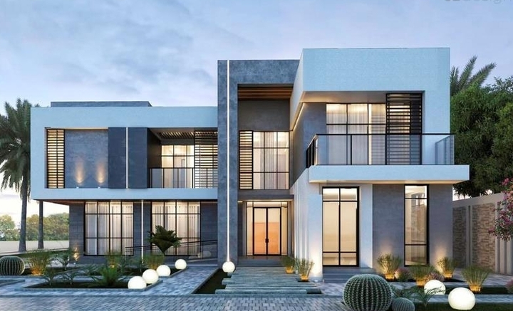 Những mẫu nhà 2 tầng chữ L hiện đại, sang trọng 2025 - Ảnh 3