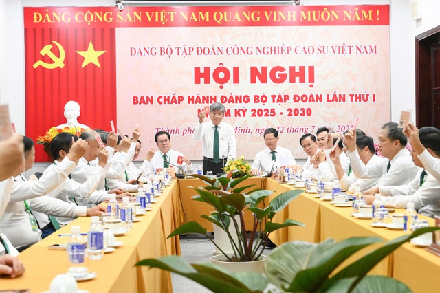 Chỉ đạo của Phó Thủ tướng Hồ Đức Phớc tại Đại hội Đảng bộ VRG - Ảnh 6