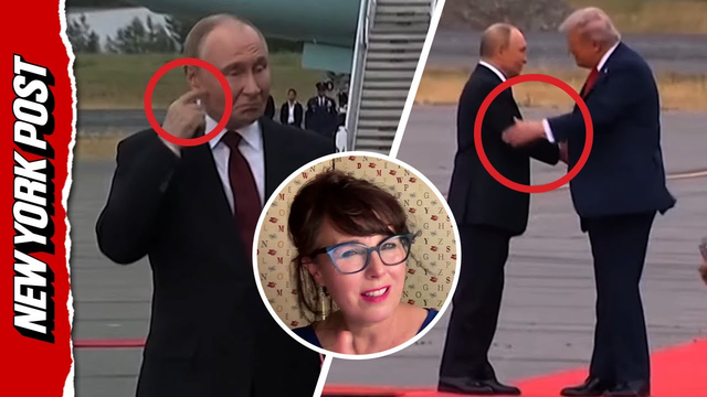 Ông Putin làm động tác lạ giữa cuộc gặp với ông Trump, hàng trăm phóng viên "căng não" - Ảnh 2