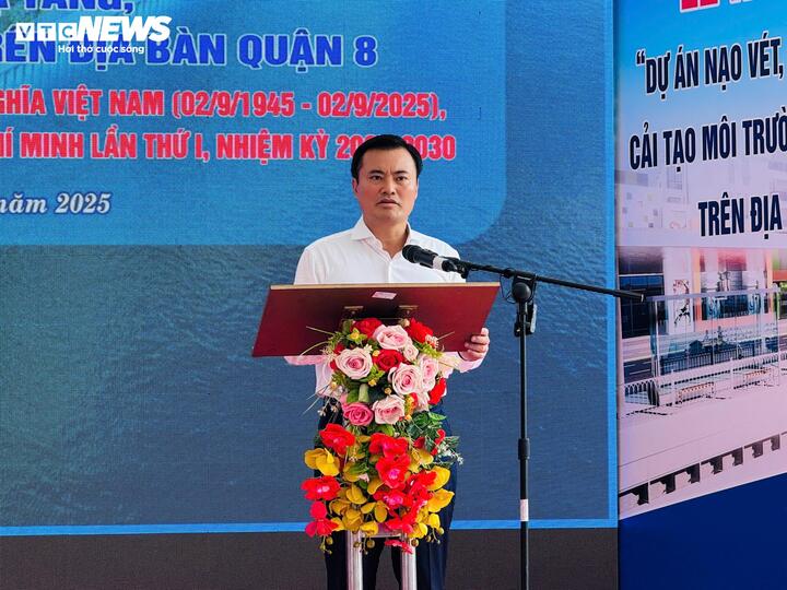 TP.HCM khởi công dự án cải tạo bờ bắc kênh Đôi hơn 7.300 tỷ đồng - Ảnh 1