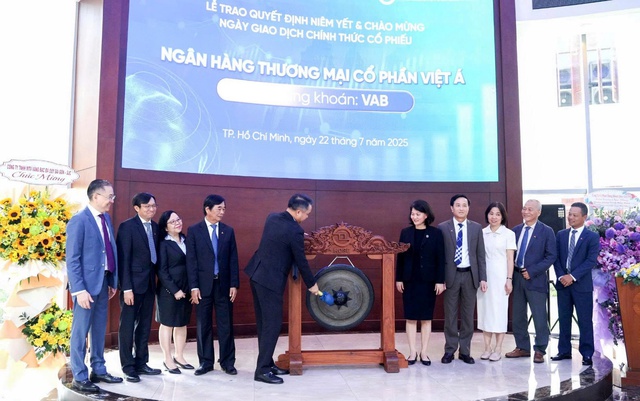 Cổ phiếu VAB chính thức giao dịch trên sàn HOSE từ ngày 22/7/2025 - Ảnh 1