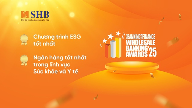 SHB nhận 4 giải thưởng lớn tại Asian Banking & Finance Awards 2025 - Ảnh 1