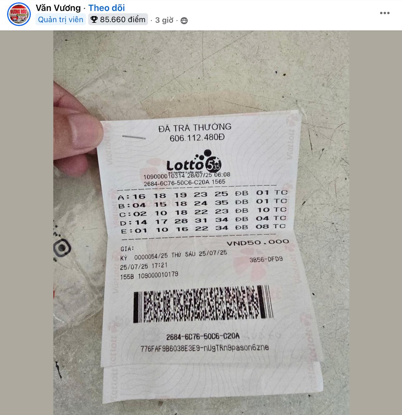 Tính năng chia giải Độc đắc của Lotto 5/35 có gì hấp dẫn? - Ảnh 1