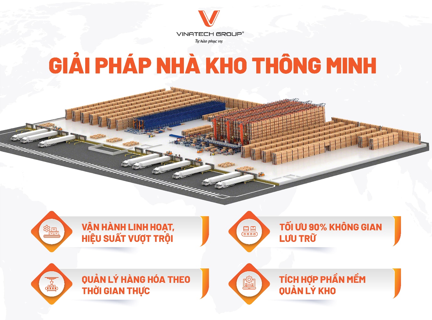 Số hóa kho hàng: Kệ tự động Vinatech Group gây ấn tượng mạnh tại VILOG 2025 - Ảnh 1