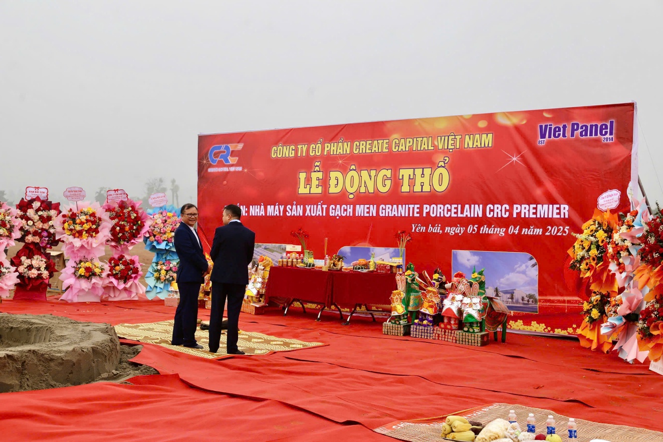 CRC và BIDV ký kết tài trợ dự án gạch men trọng điểm gần 1000 tỷ tại Lào Cai - Ảnh 1