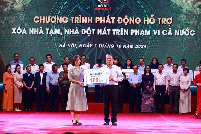 Agribank và hành trình cùng cả nước hoàn thành mục tiêu chương trình xóa nhà tạm, nhà dột nát - Ảnh 2