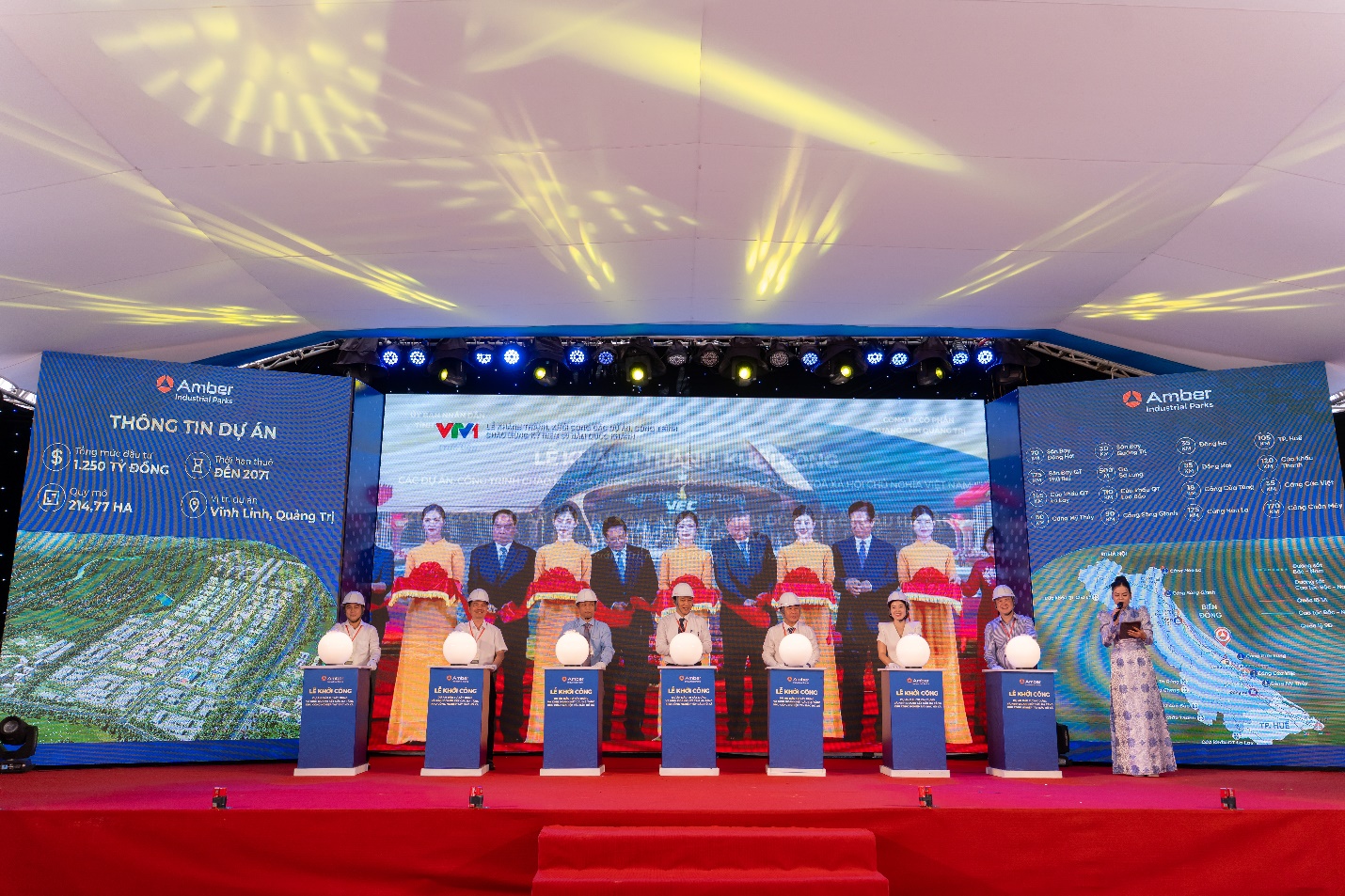 Khởi công KCN Tây Bắc Hồ Xá - Tâm điểm đầu tư tại Bắc Trung Bộ - Ảnh 1