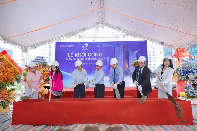 Tập đoàn DETECH khởi công dự án phức hợp văn phòng cao cấp DETECH COMPLEX - Ảnh 1