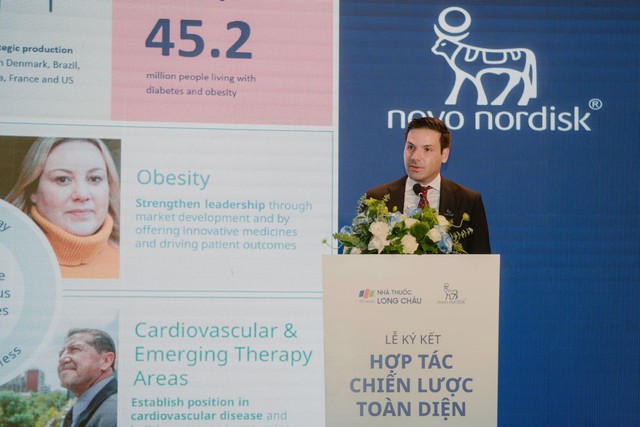 Long Châu và Novo Nordisk bắt tay đưa sản phẩm điều trị thừa cân, béo phì, đái tháo đường đến Việt Nam - Ảnh 1