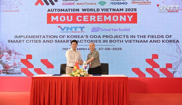 VNTT và SmarterBuild hợp tác phát triển Thành phố - Công nghiệp Thông minh - Ảnh 1