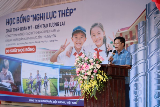 Học bổng "Nghị lực Thép" 2025: Doanh nghiệp đồng hành cùng thế hệ tri thức trẻ - Ảnh 1