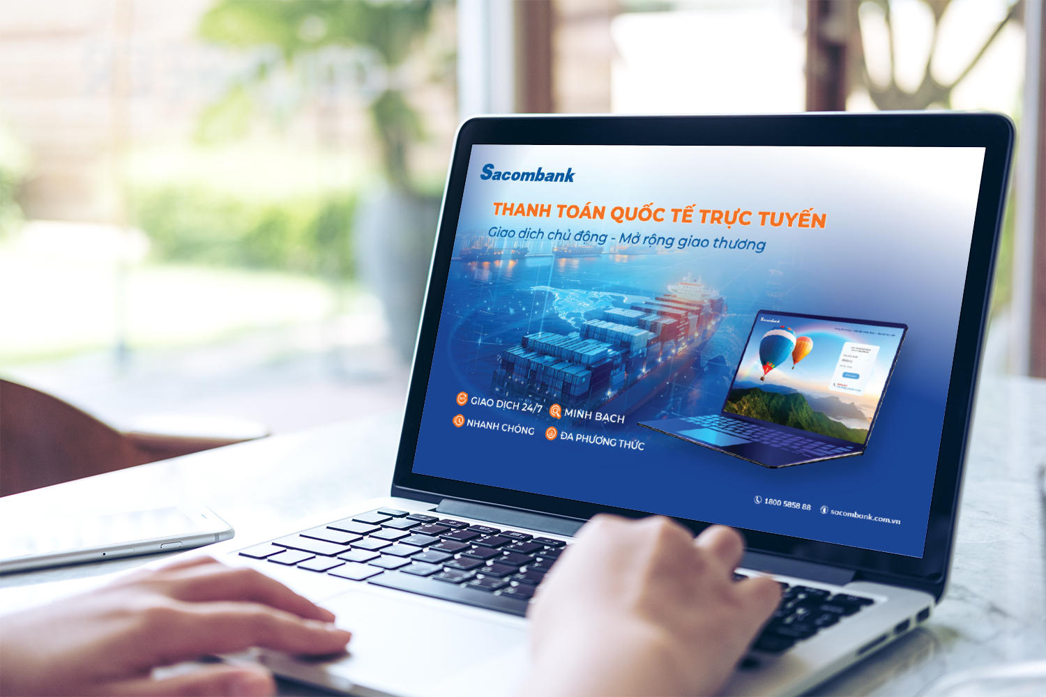 Sacombank tối ưu thanh toán quốc tế trực tuyến: Nhanh chóng - Minh bạch - Chính xác - Ảnh 1