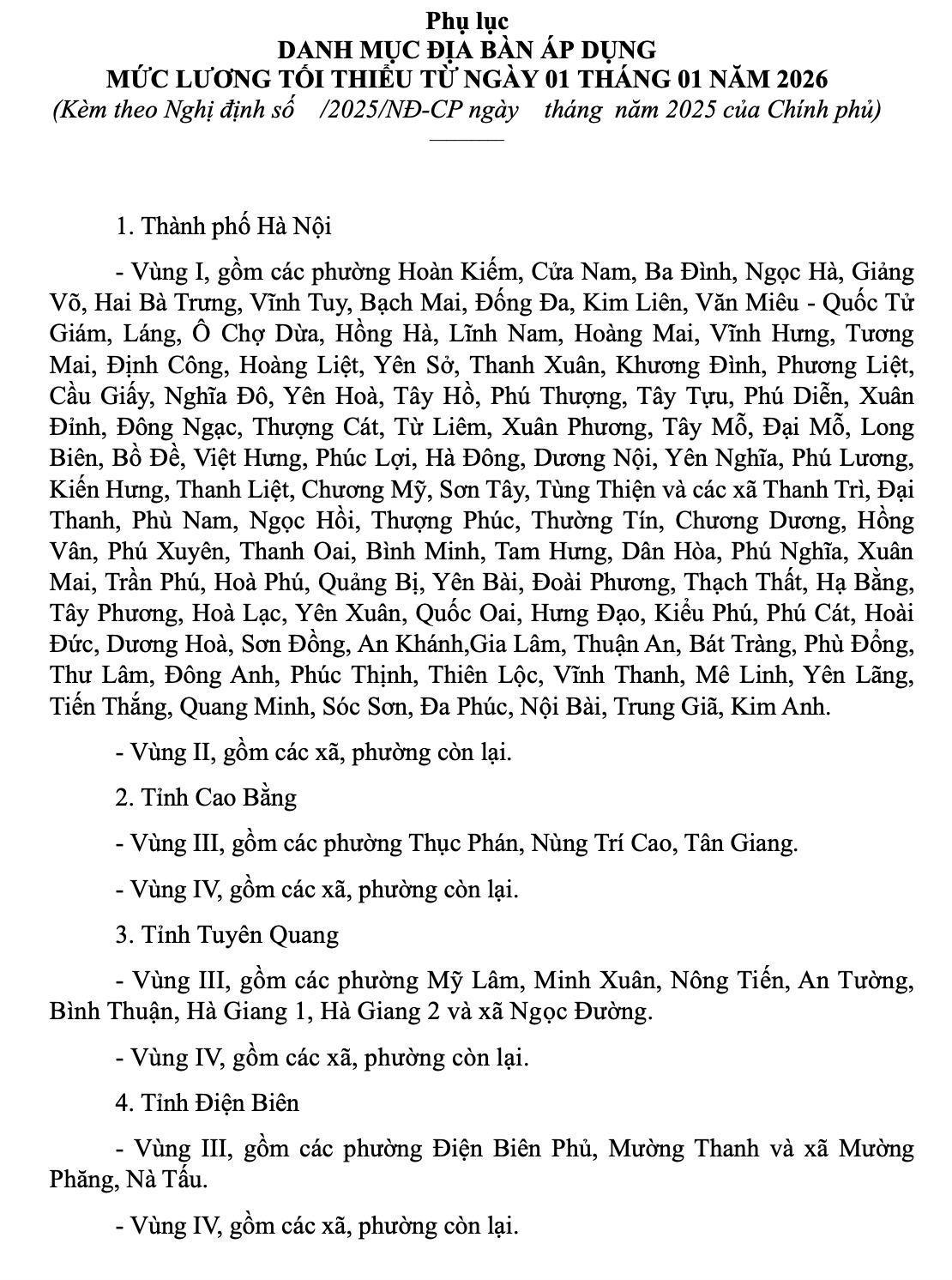 Từ năm 2026, mức lương tối thiểu vùng sẽ có thay đổi quan trọng: Người lao động chỉ còn 1 tuần để làm việc này - Ảnh 2