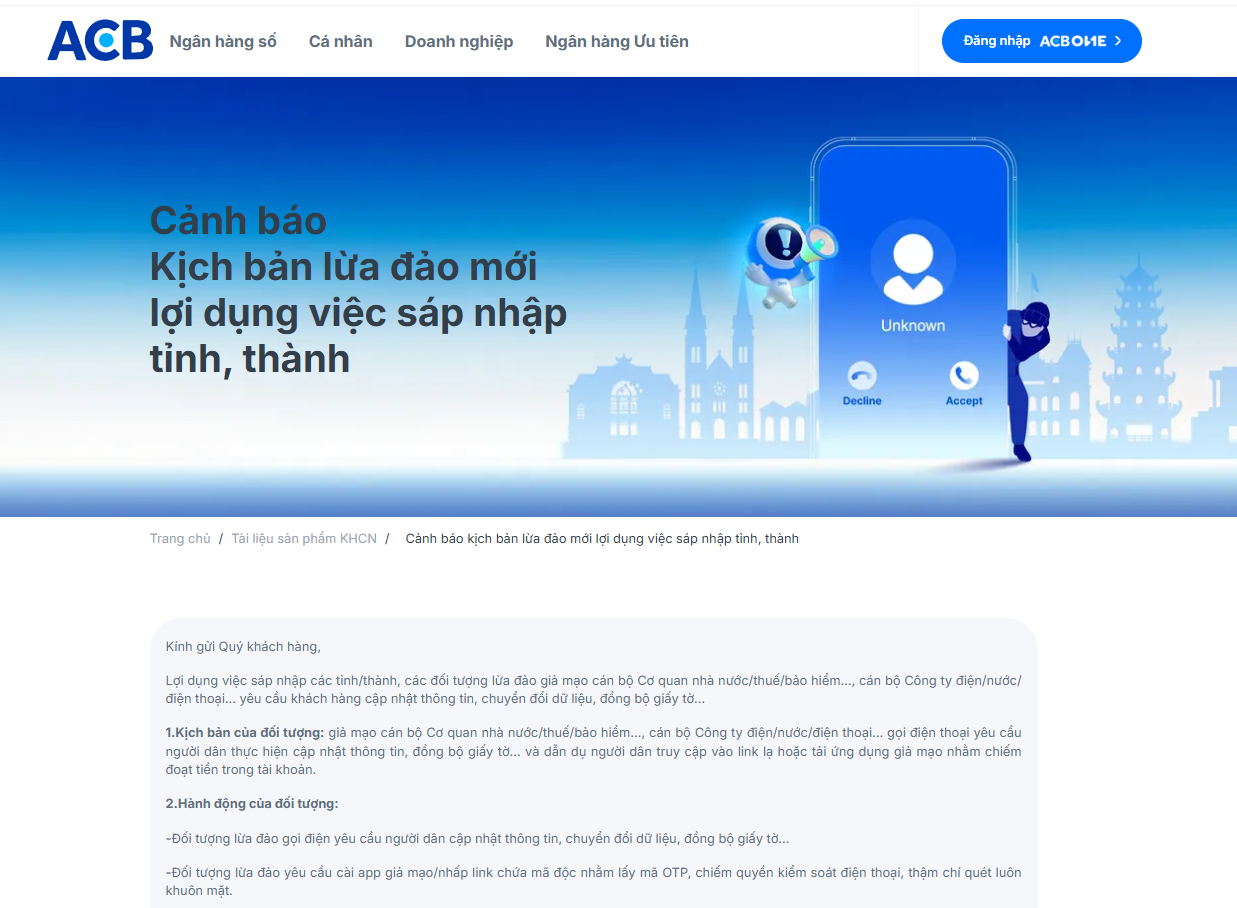 ACB chủ động ngăn chặn hơn 20.000 vụ lừa đảo trong 6 tháng đầu năm 2025 - Ảnh 4