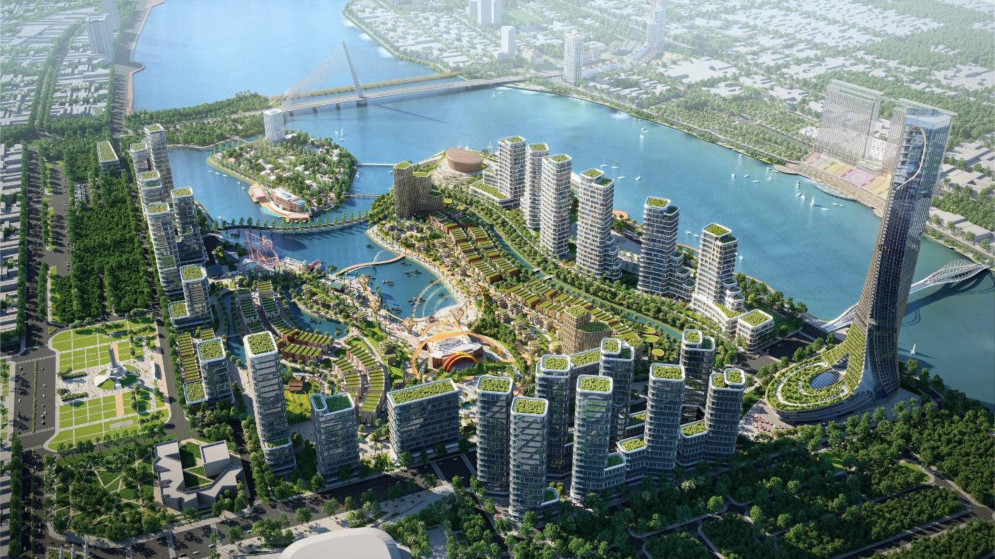 Sun Group khởi công siêu dự án 80.000 tỷ đồng tại Đà Nẵng, quyết xây tòa tháp cao thứ 2 Việt Nam - Ảnh 1