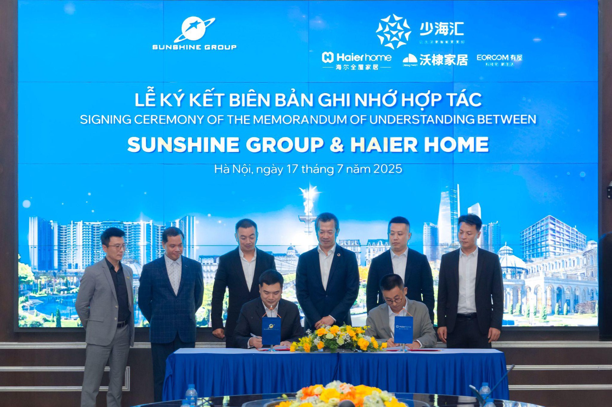 Sunshine Group "bắt tay" hai tập đoàn toàn cầu, kiến tạo chuẩn sống thông minh - cao cấp tại Việt Nam - Ảnh 2