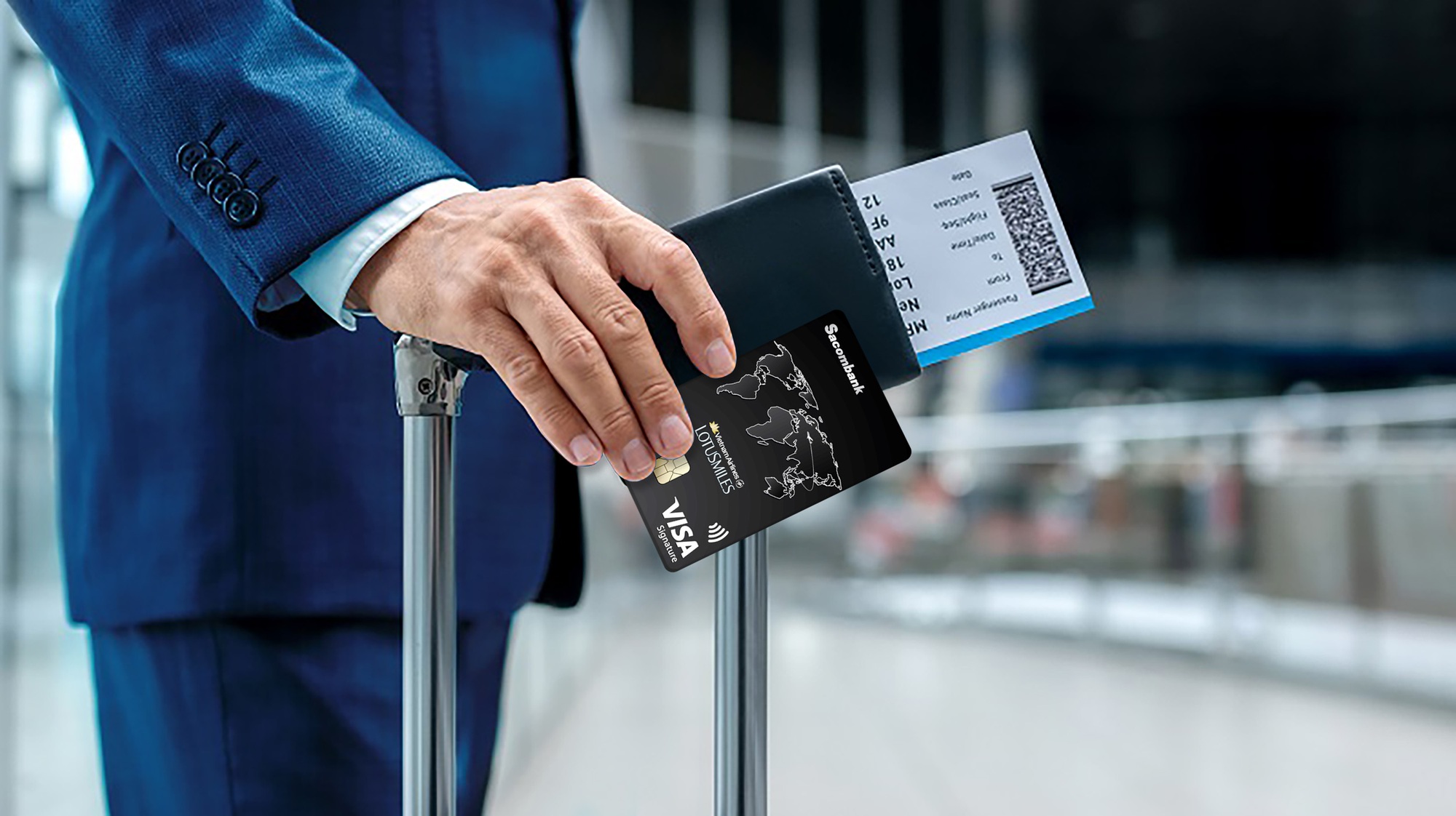 Nâng tầm trải nghiệm cùng thẻ Sacombank Vietnam Airlines Visa - Ảnh 1