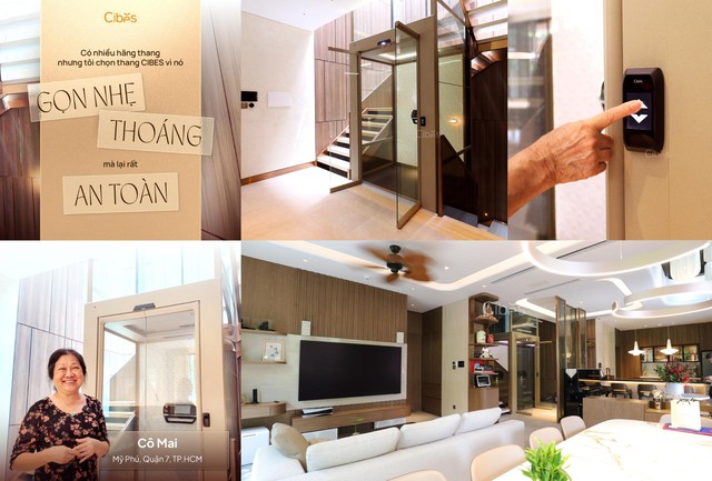 Gu lựa chọn thang máy gia đình của giới "nhà giàu" Việt Nam - Ảnh 2
