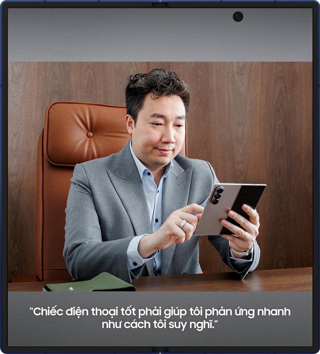 Unfold Club: Làm việc thông minh, quyết định nhanh - Bí quyết cùng Galaxy Z Fold7 của doanh nhân Phạm Sơn Tùng - Ảnh 3