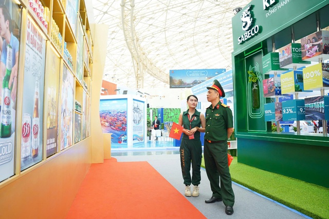 SABECO khẳng định vị thế thương hiệu quốc gia tại Triển lãm thành tựu đất nước 2025 - Ảnh 2