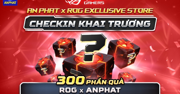 ASUS kết hợp An Phát Computer khai trương ROG Exclusive Store đầu tiên tại TP.HCM