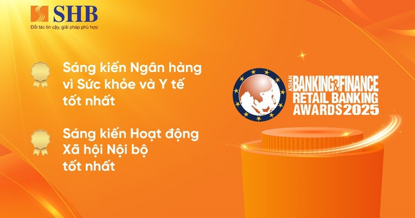SHB nhận 4 giải thưởng lớn tại Asian Banking & Finance Awards 2025
