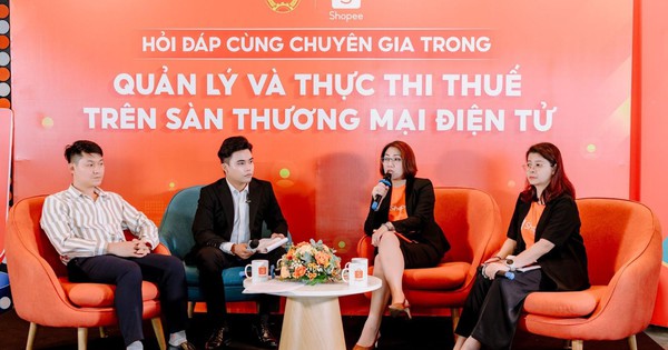 Shopee kết nối người bán và cơ quan thuế giữa cao điểm thực thi Nghị định 117